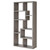 Theo - 7-Shelf Bookshelf - Weathered Gray