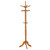 Achelle - 11 Hook Freestanding Coat Rack Hat Hanger - Golden Brown