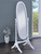 Foyet - Wood Adjustable Full Length Cheval Mirror - White