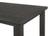 Dalila - Rectangular Wood Dining Table - Dark Gray