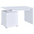 Irving - 2-Drawer Office Computer Desk - White
