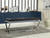 Walton - Leatherette Upholstered Tufted Accent Bench - Black