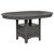 Lavon - Oval Extension Leaf Dining Table - Medium Gray