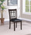 Lavon - Wood Dining Side Chair (Set of 2) - Espresso And Black