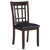 Lavon - Wood Dining Side Chair (Set of 2) - Espresso And Black