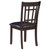 Lavon - Wood Dining Side Chair (Set of 2) - Espresso And Black