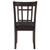 Lavon - Wood Dining Side Chair (Set of 2) - Espresso And Black
