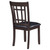 Lavon - Wood Dining Side Chair (Set of 2) - Espresso And Black