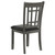Lavon - Wood Dining Side Chair (Set of 2) - Medium Gray And Black