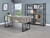 Analiese - 4-Drawer Writing Desk - Gray Driftwood