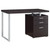Brennan - 3-Drawer Office Computer Desk - Cappuccino