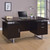 Lawtey - 2-Drawer Office Computer Desk - Cappuccino