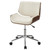 Addington - Upholstered Adjustable Office Desk Chair - Ecru