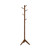 Devlin - 6 Hook Freestanding Wood Coat Rack Hat Hanger - Walnut