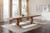 Florence - Extension Dining Table - Rustic Honey