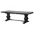 Florence - Extension Dining Table - Distressed Black