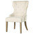 Baney - Tufted Upholstered Dining Chair - Beige And Rustic Gray