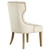 Baney - Tufted Upholstered Dining Chair - Beige And Rustic Gray