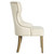 Baney - Tufted Upholstered Dining Chair - Beige And Rustic Gray
