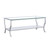 Saide - Rectangular Glass Top Coffee Table - Chrome