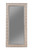 Rollins - Rectangular Floor Mirror - Silver