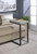 Beck - Engineered Wood C-Shape Sofa Side Table - Cement