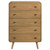 Robyn - 5-Drawer Bedroom Chest Of Drawers - Light Ash