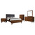 Robyn - 5 Piece Full Bedroom Set - Dark Walnut