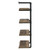 Elmcrest - 4-Shelf Wall Bookshelf - Rustic Oak
