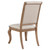 Brockway - Upholstered Dining Chair (Set of 2) - Barley Brown