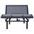 Negan - Queen Adjustable Bed Base - Gray And Black