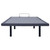 Negan - Queen Adjustable Bed Base - Gray And Black