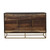 Zara - 2-Door Wood Accent Storage Cabinet - Black Walnut