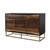 Zara - 2-Door Wood Accent Storage Cabinet - Black Walnut