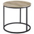 Lainey - Round Occasional Side End Table - Distressed Pine