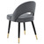 Lindsey - Upholstered Dining Side Chair (Set of 2) - Gray
