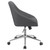 Jackman - Upholstered Adjustable Home Office Desk Chair - Gray