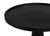 Ixia - Round Solid Mango Wood Accent Side Table - Black Stain