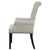 Alana - Velvet Upholstered Dining Arm Chair - Sand