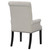 Alana - Velvet Upholstered Dining Arm Chair - Sand