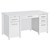 Dylan - 4-Drawer Lift Top Office Desk - White High Gloss