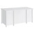 Dylan - 4-Drawer Lift Top Office Desk - White High Gloss