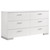 Felicity - 4 Piece Twin Bedroom Set With LED - White High Gloss