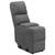 Bahrain - 5 Piece Power Home Theater Seating - Charcoal