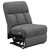 Bahrain - 5 Piece Power Home Theater Seating - Charcoal