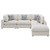 Serene - 5 Piece Upholstered Modular Sectional Sofa - Beige