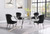 Cheyanne - Upholstered Dining Side Chair (Set of 2) - Black