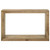 Benton - Rectangular Solid Wood Sofa Console Table - Natural