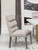Carla - Velvet Upholstered Dining Side Chair (Set of 2) - Stone