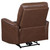 Greenfield - Upholstered Power Recliner Chair - Saddle Brown